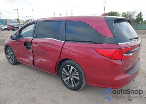 2024 Honda Odyssey Touring from USA, damaged, VIN 5FNRL6H82RB040056